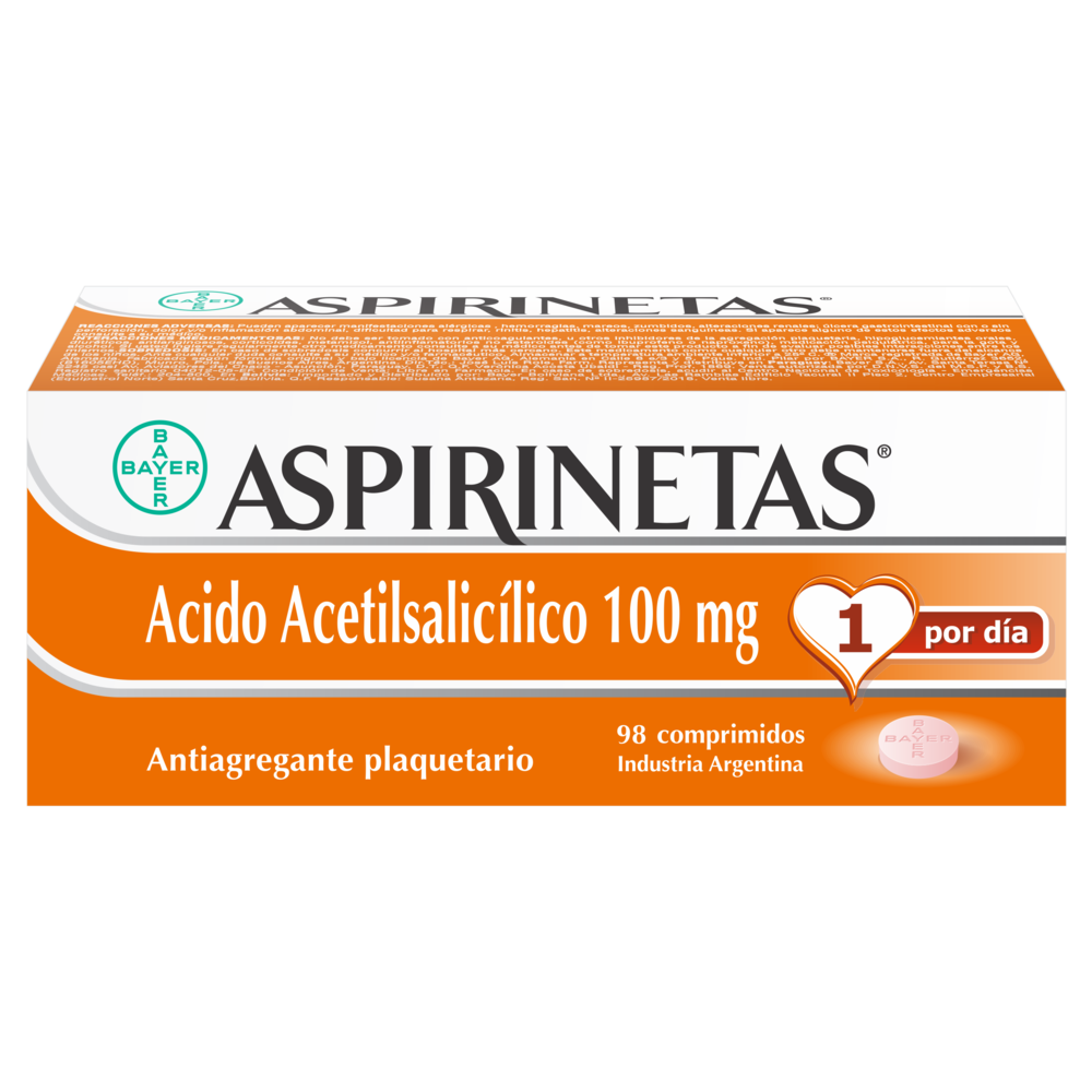 Aspirinetas 100mg